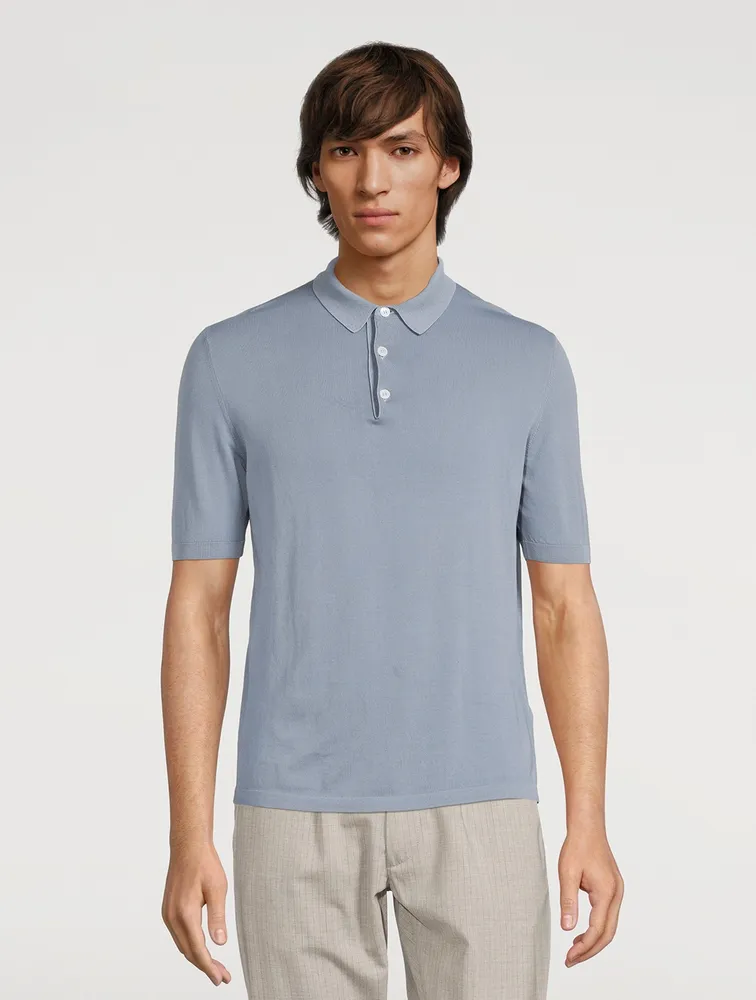 ELEVENTY Three-Button Polo Shirt