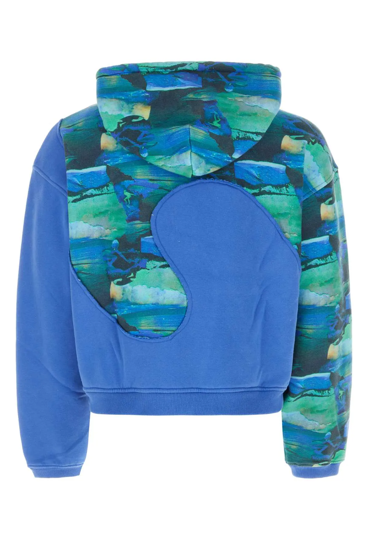 Erl Printed Stretch Cotton Blend Sweatshirt