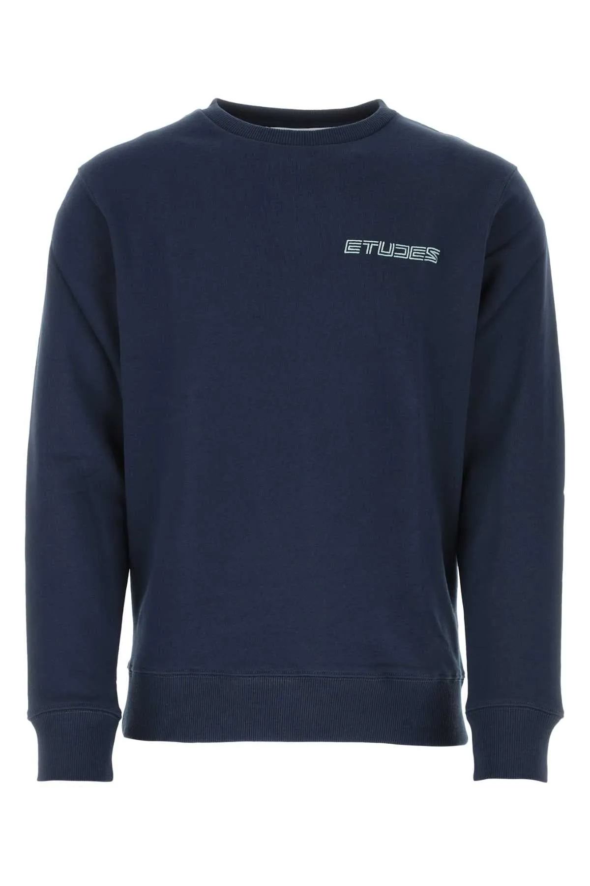 Etudes Blue Cotton Sweatshirt