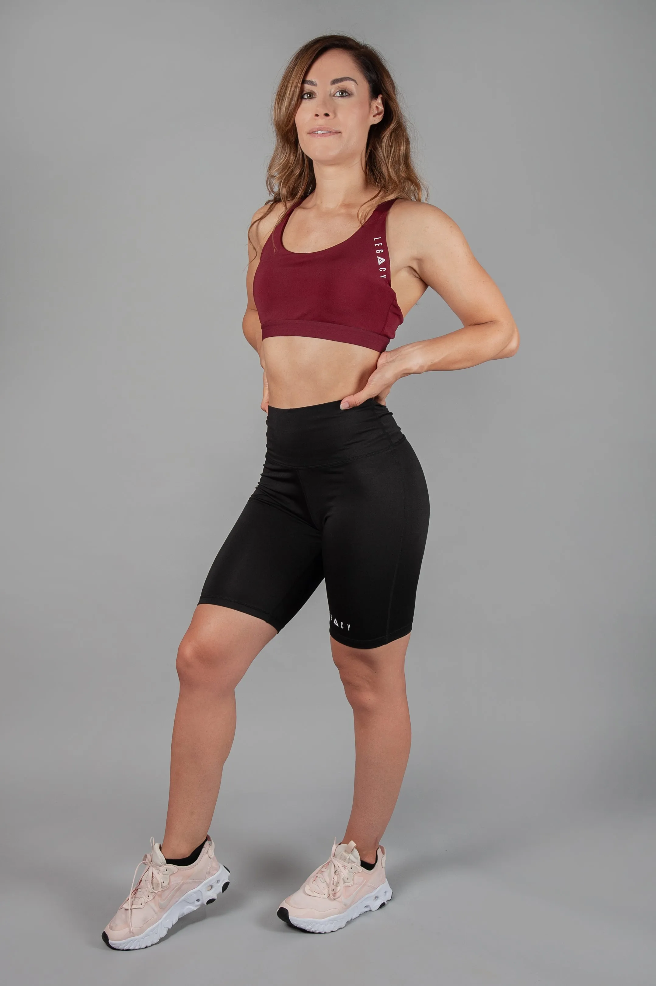 Euphoria Sports Bra Burgundy