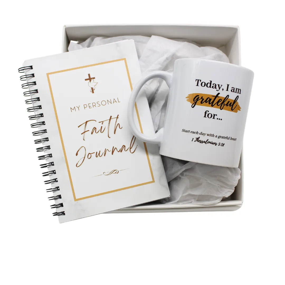 Faith Journal/Mug set - 2 designs