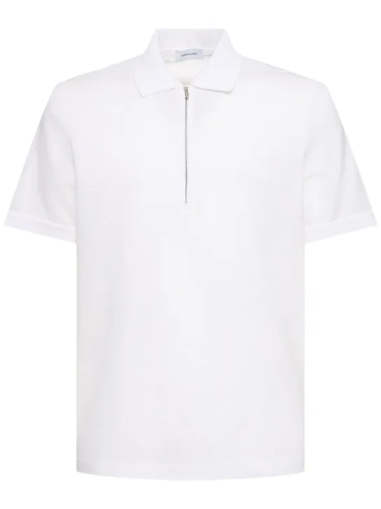 Ferragamo   Cotton piquet polo 