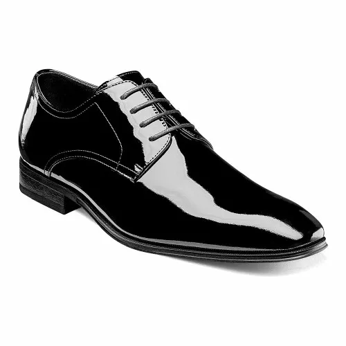 Florsheim Black Tuxedo Patent Leather Plain Toe Oxford