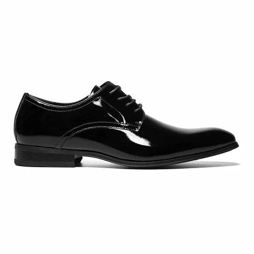 Florsheim Black Tuxedo Patent Leather Plain Toe Oxford