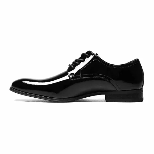 Florsheim Black Tuxedo Patent Leather Plain Toe Oxford