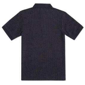 Fred Perry Tipped Dot Polo Navy