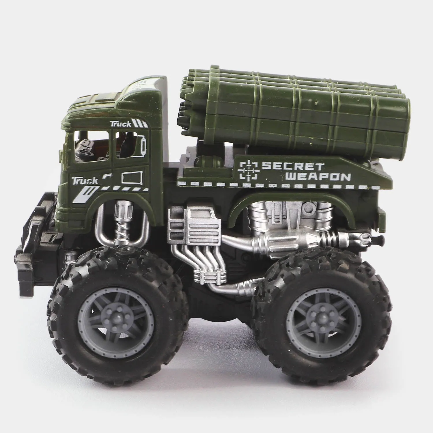 Mini Military Toy Vehicle with Friction for Kids