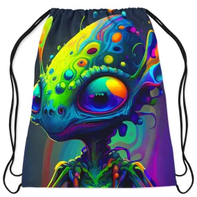 Friendly Visitors Drawstring Bag