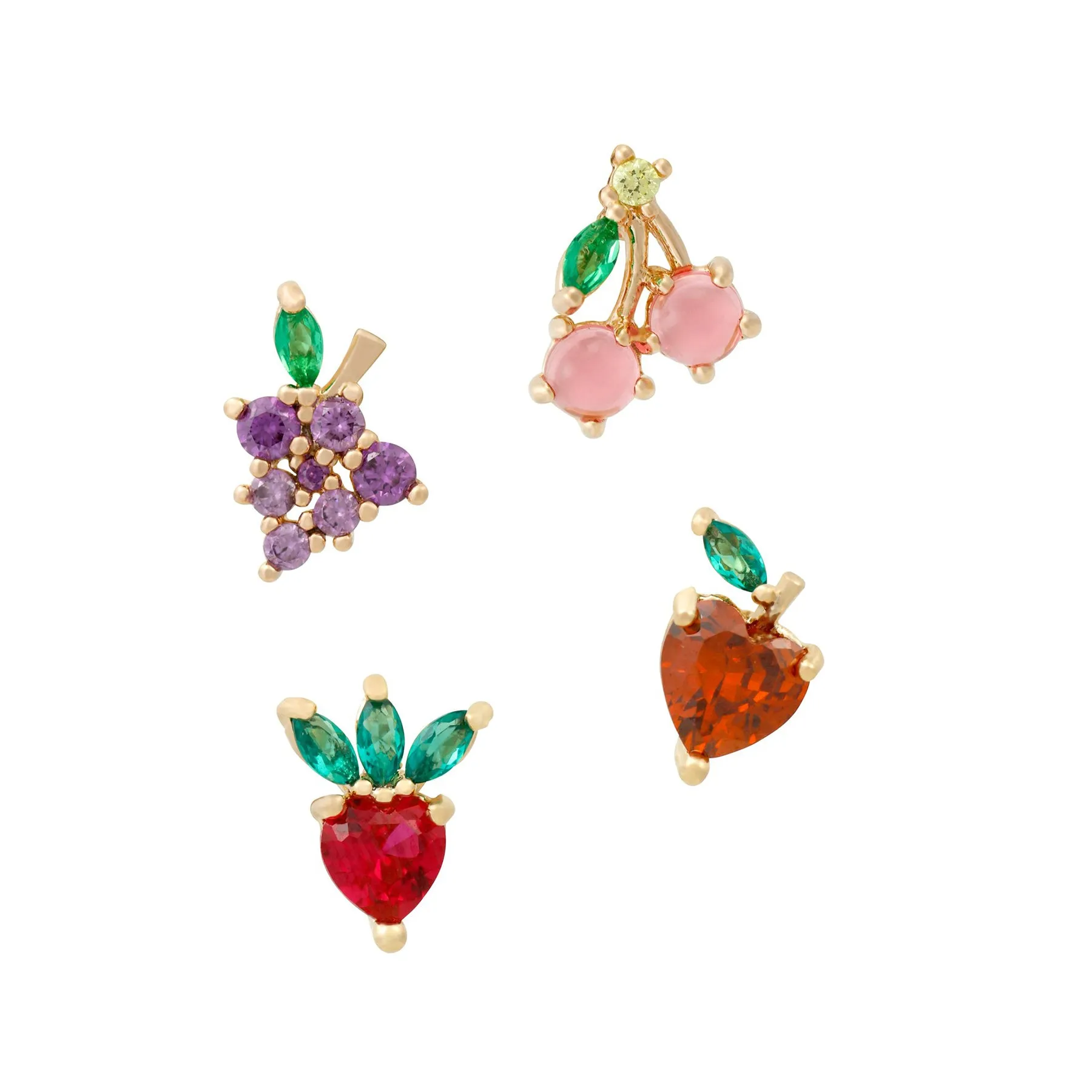 Fruit Basket Stud Earring Collection