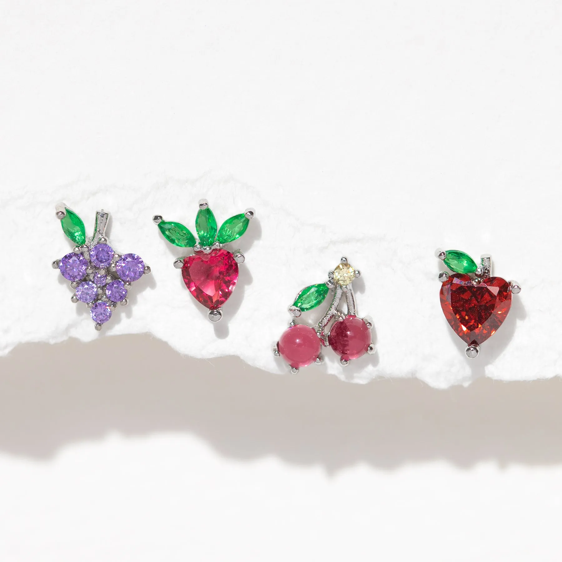 Fruit Basket Stud Earring Collection