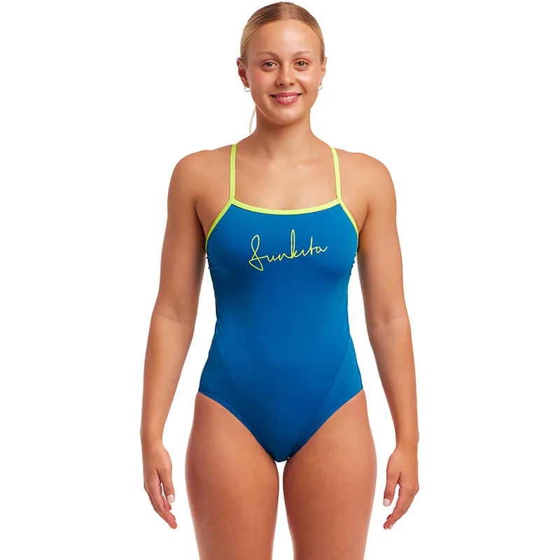 Funkita - Glaciar Glam - Ladies Single Strap One Piece