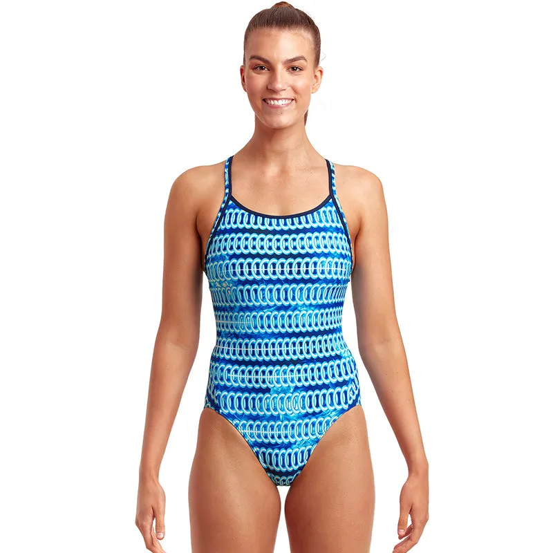 Funkita - Jet Propulsion - Ladies Diamond Back One Piece