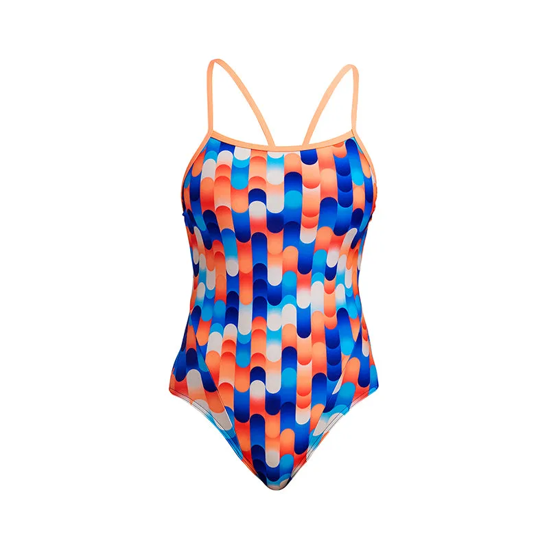 Funkita - Tail End - Ladies Eco Single Strap One Piece