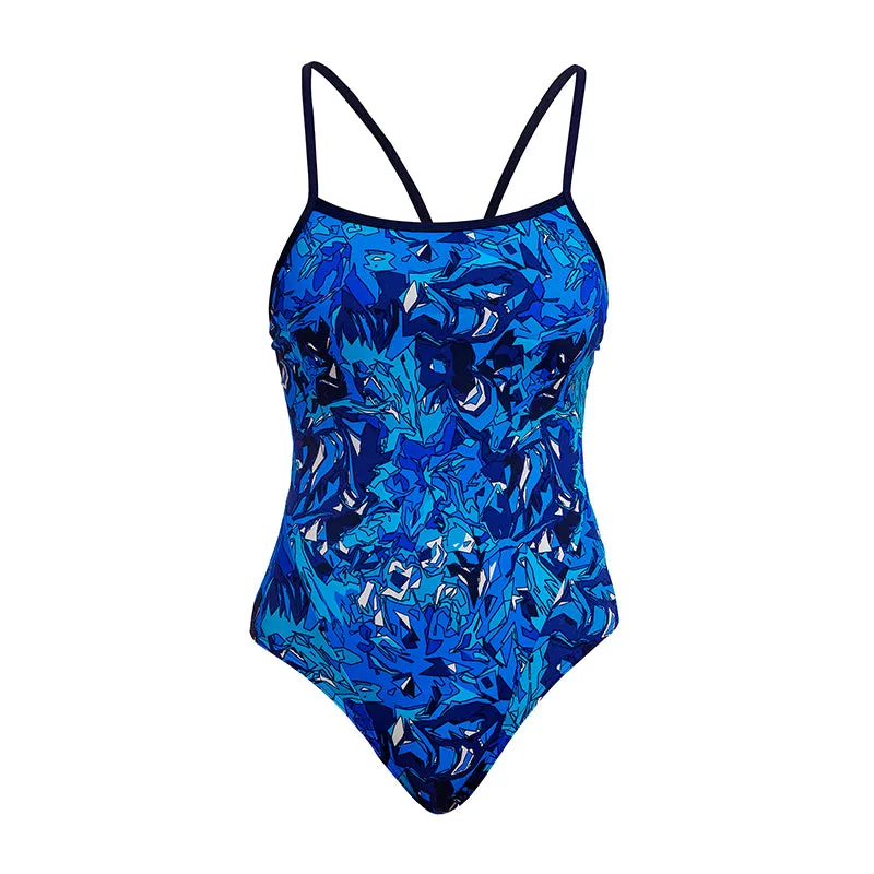 Funkita - True Bluey - Ladies Eco Single Strap One Piece