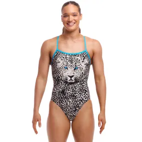 Funkita - White Walker - Ladies Eco Single Strap One Piece