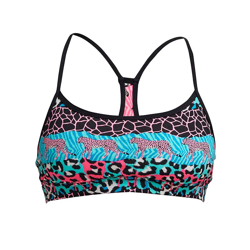 Funkita - Wild Things - Ladies Eco Swim Crop Top