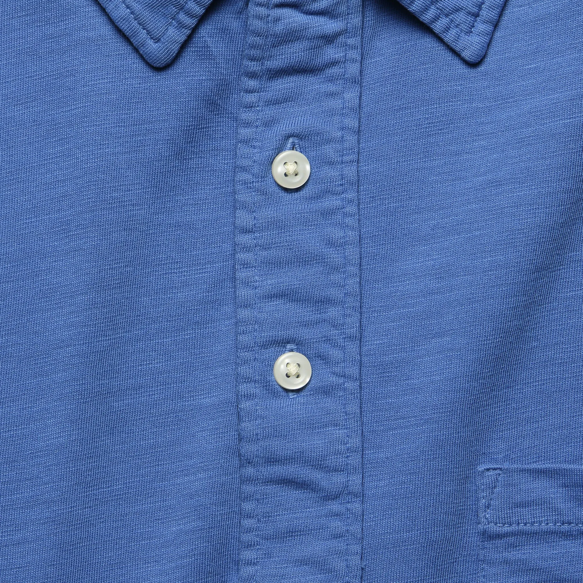 Garment Dyed Polo - Cobalt