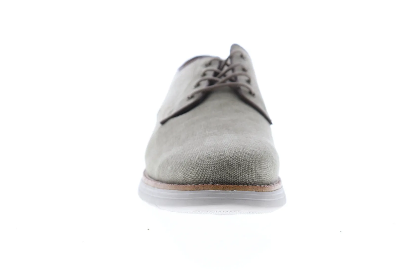 GBX Hammon 137799 Men's Gray Canvas Oxfords Shoes