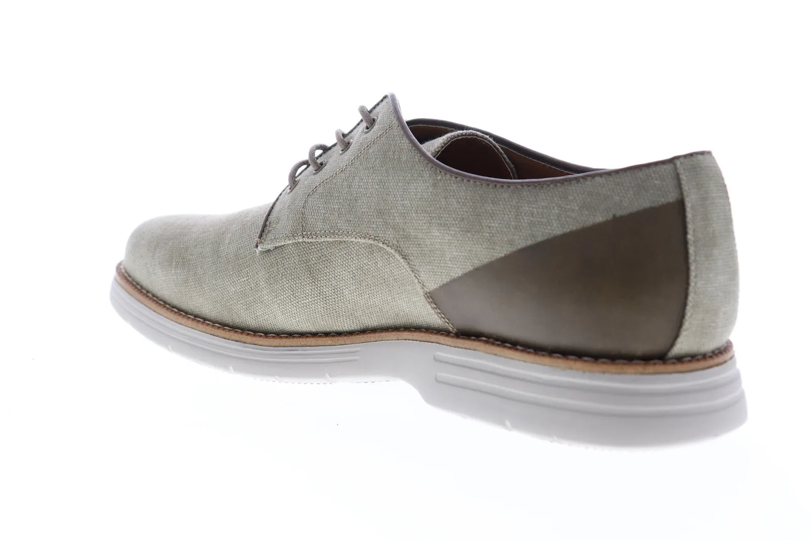 GBX Hammon 137799 Men's Gray Canvas Oxfords Shoes