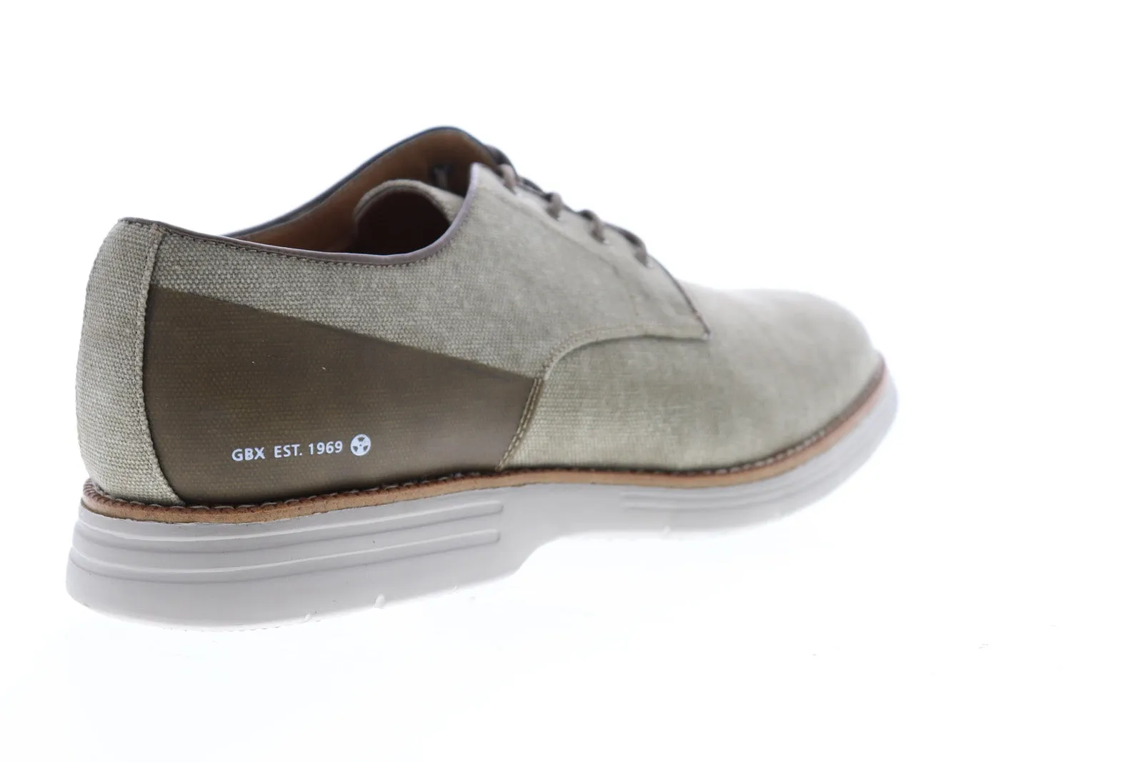 GBX Hammon 137799 Men's Gray Canvas Oxfords Shoes