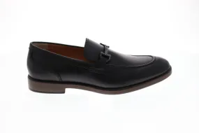 Giorgio Brutini Men's Black Leather Slip On Loafers - Sullivan 177161