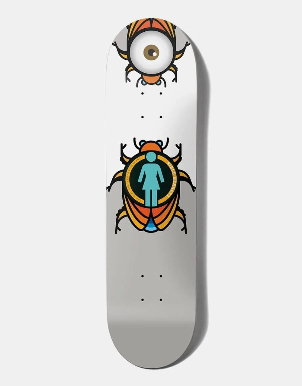 Girl Bennette Beetle Bum G027 Skateboard Deck - 8.25