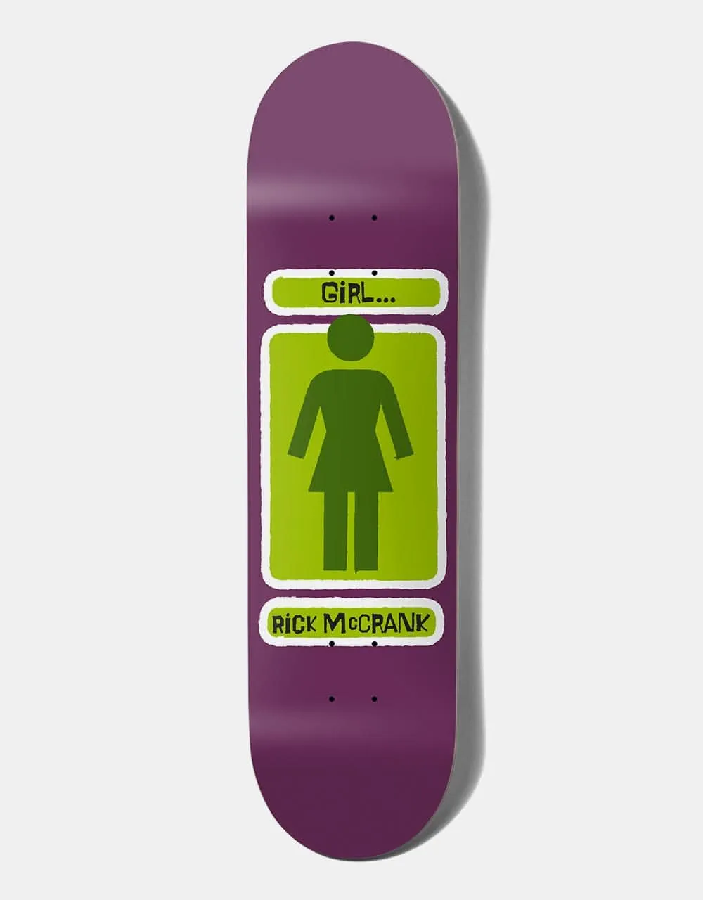 Girl McCrank Hand Shakers G030 Skateboard Deck - 8.375