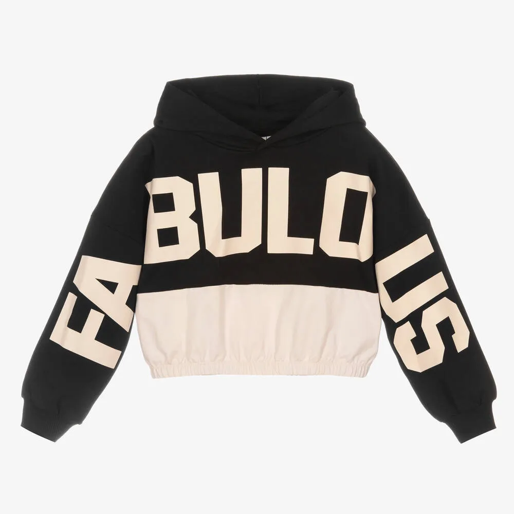 Girls Cropped Sweatshirt