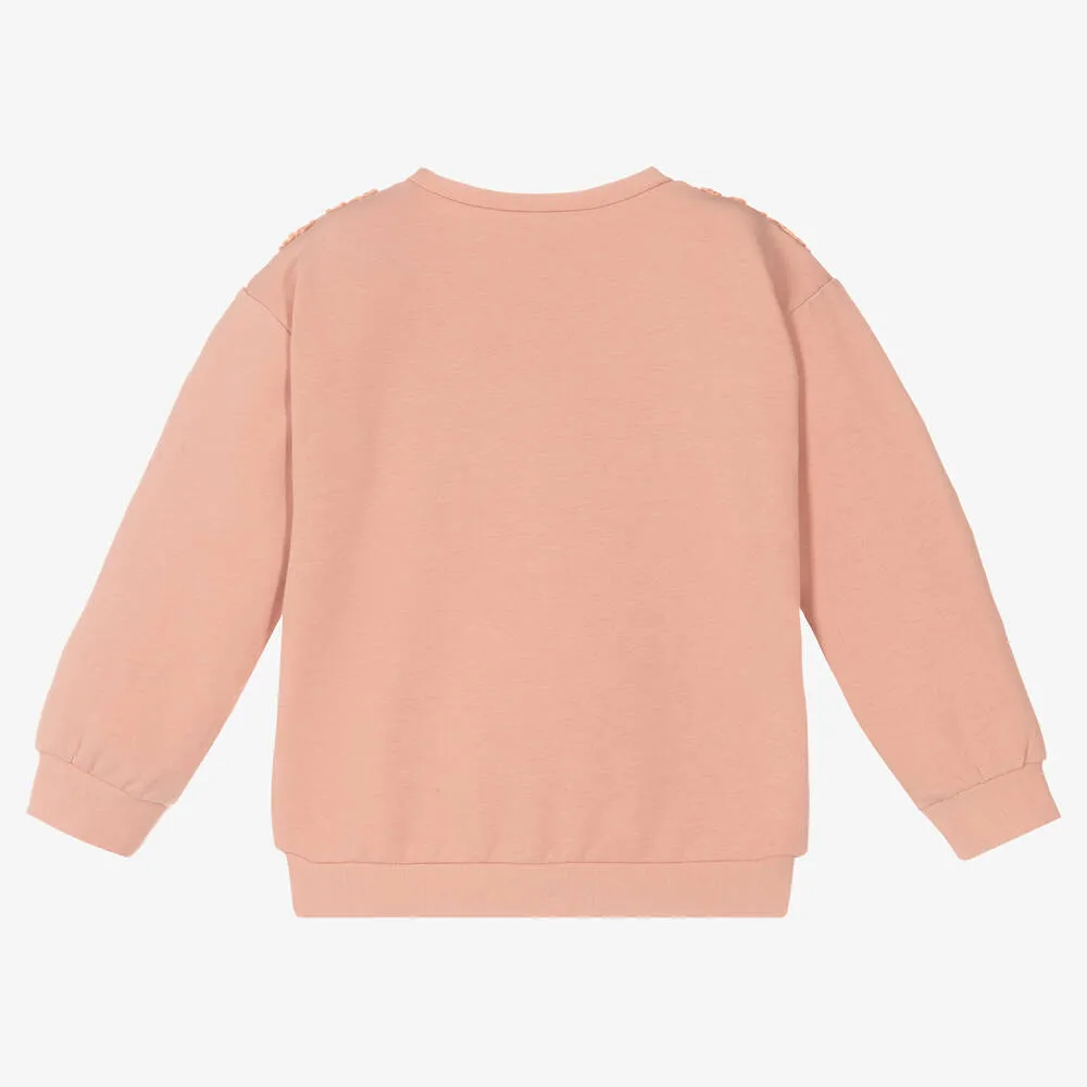 Girls Pink Sweatshirt