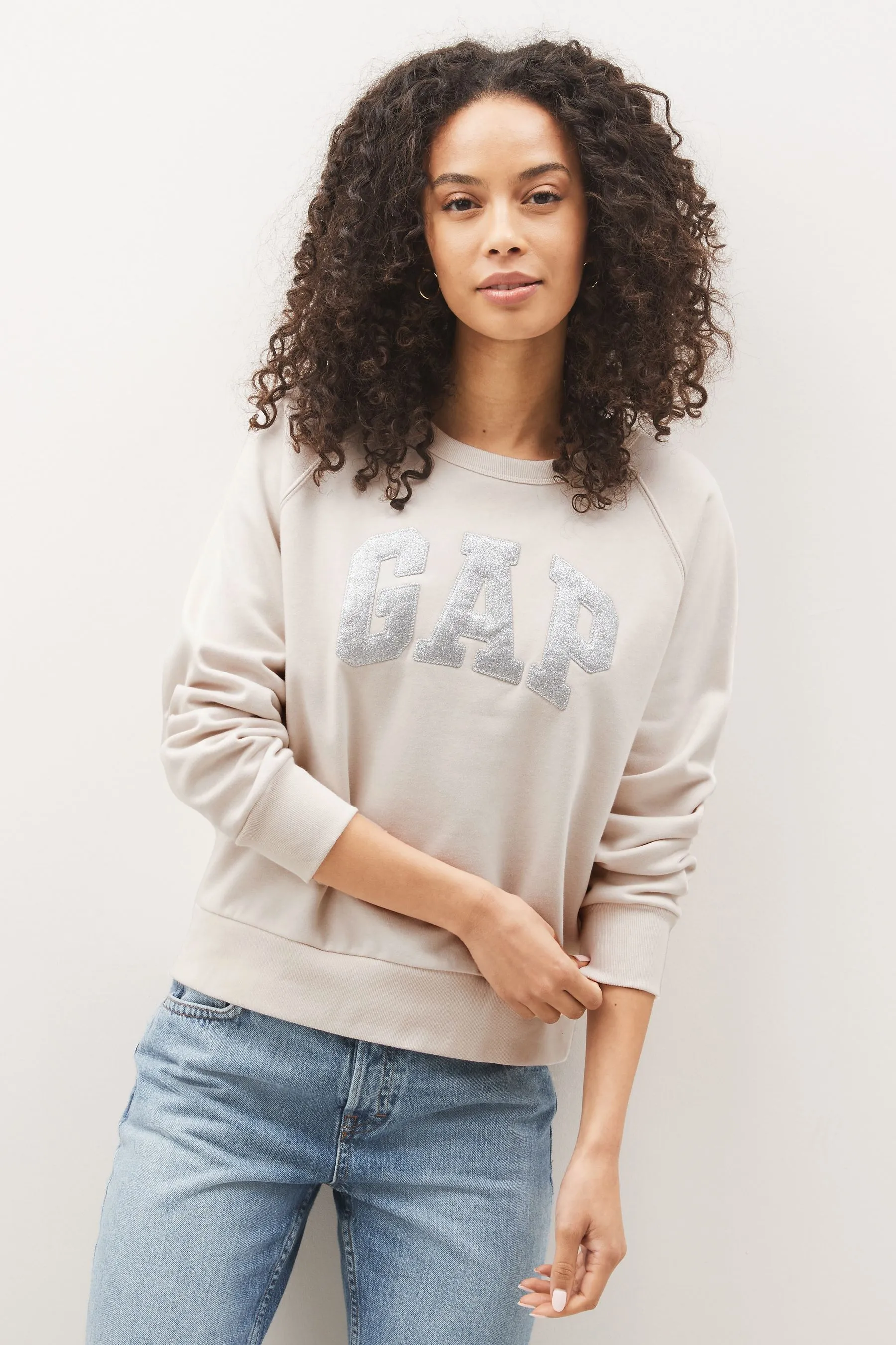 Glitter Logo Sweatshirt