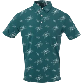 Golf Polo Shirt for Men - Magnolia Theme