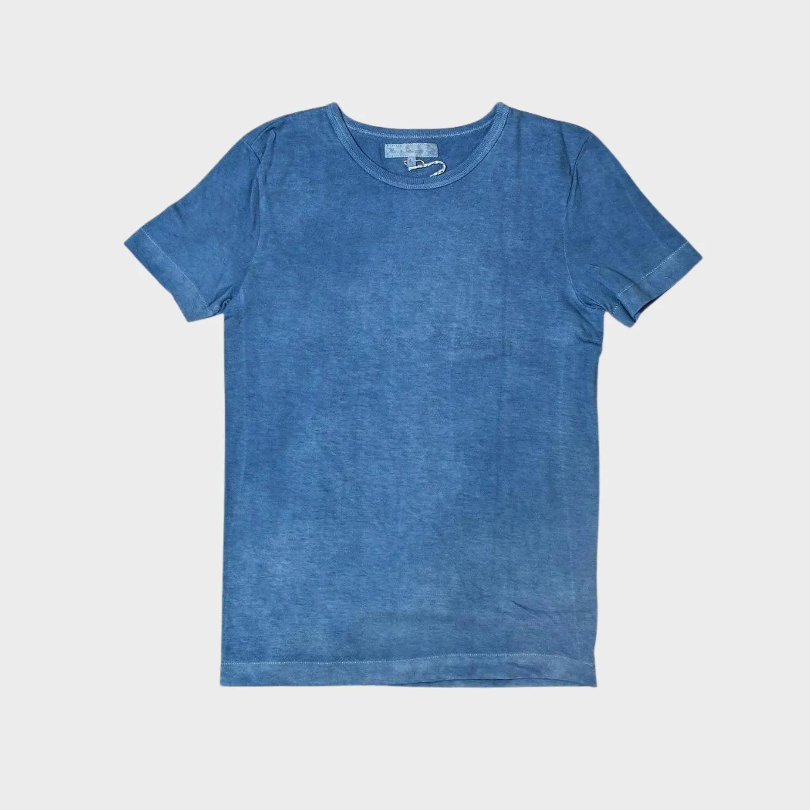 Good Originals 215 Men's Crew Neck T-Shirt in Indigo