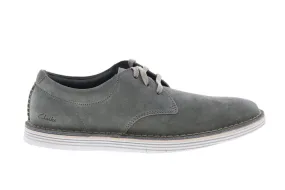 Green Suede Plain Toe Oxfords