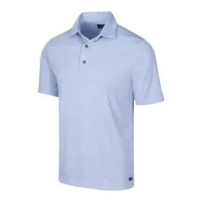 Greg Norman Ultra Blue Heathered Polo Shirt