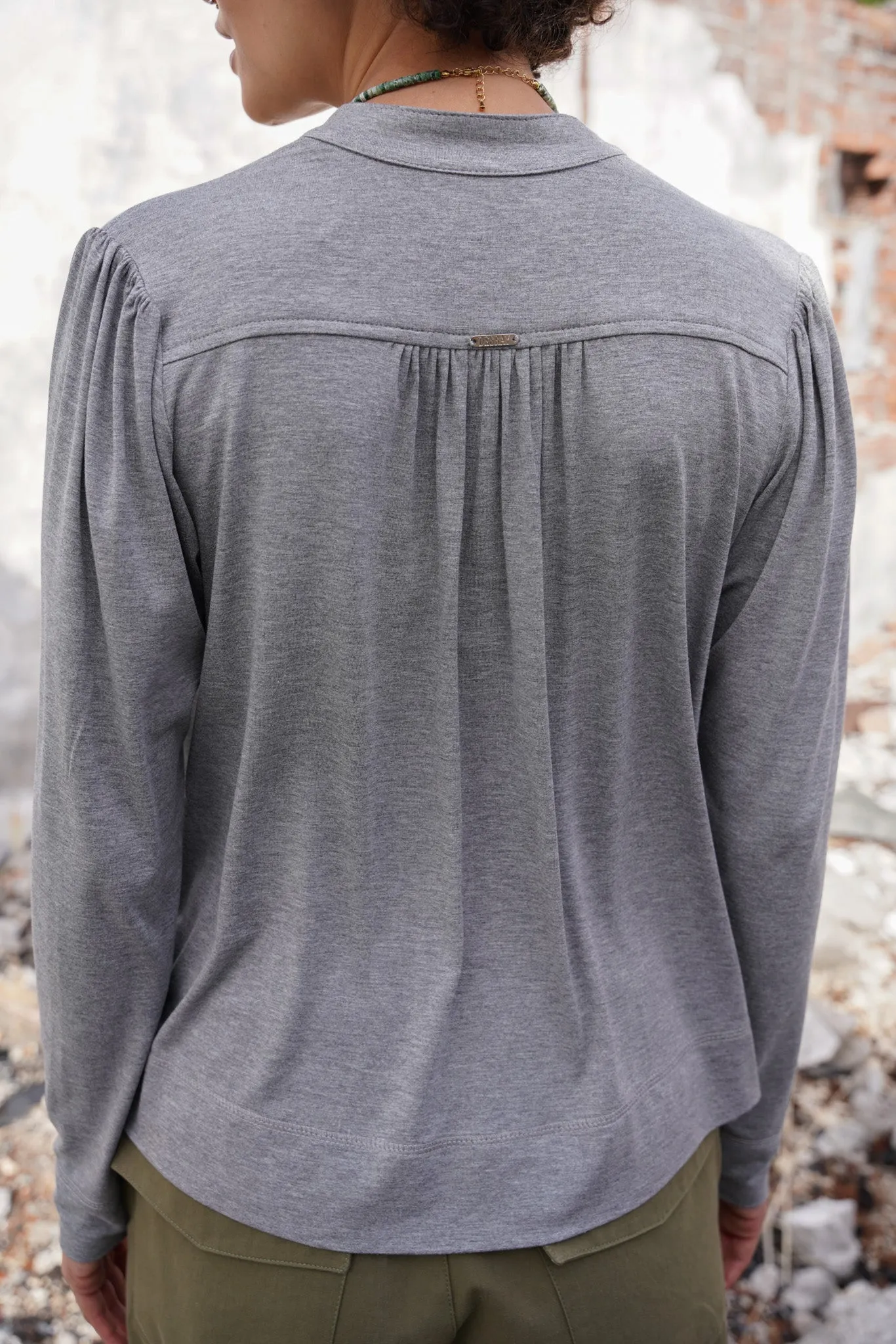 Grey Knit Alex Shirt