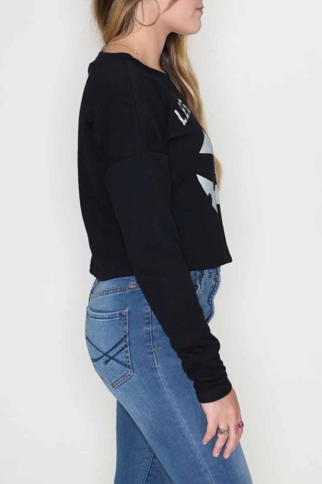 Halloween Crop Sweatshirt