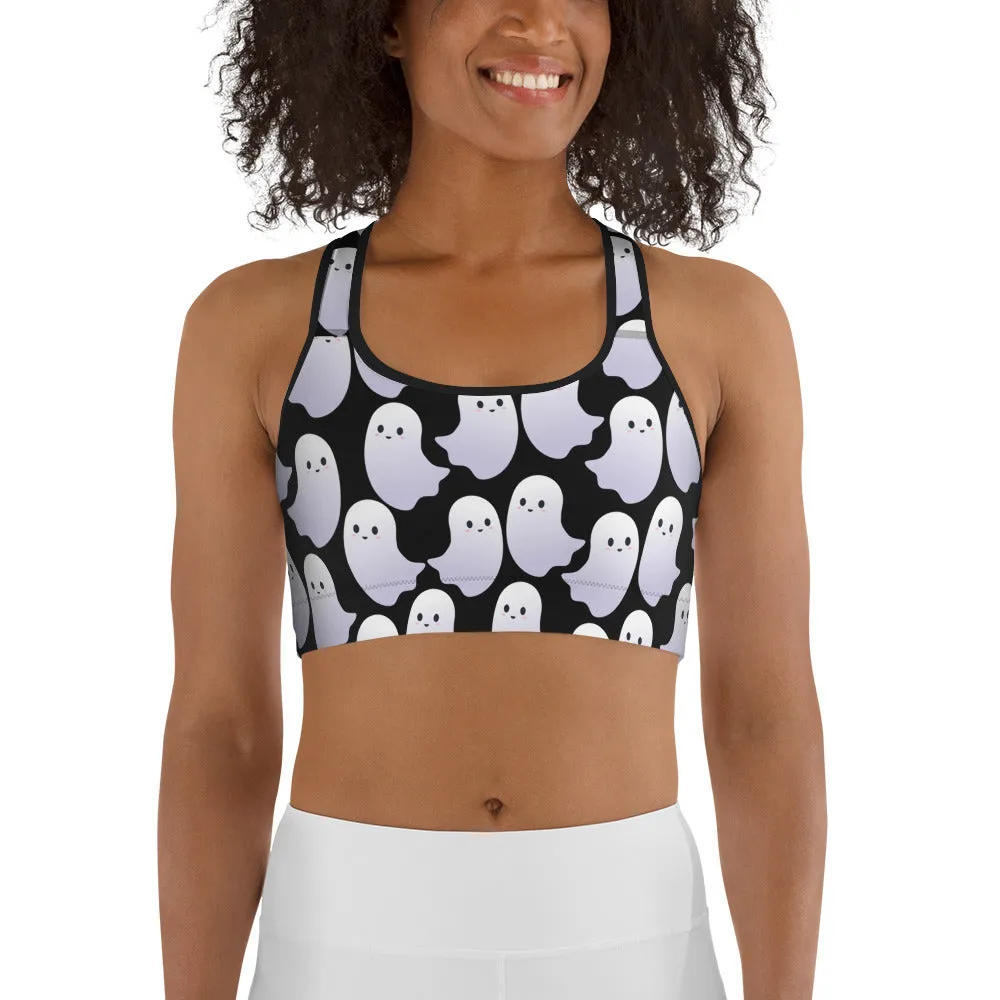 Happy Halloween Sports Bra