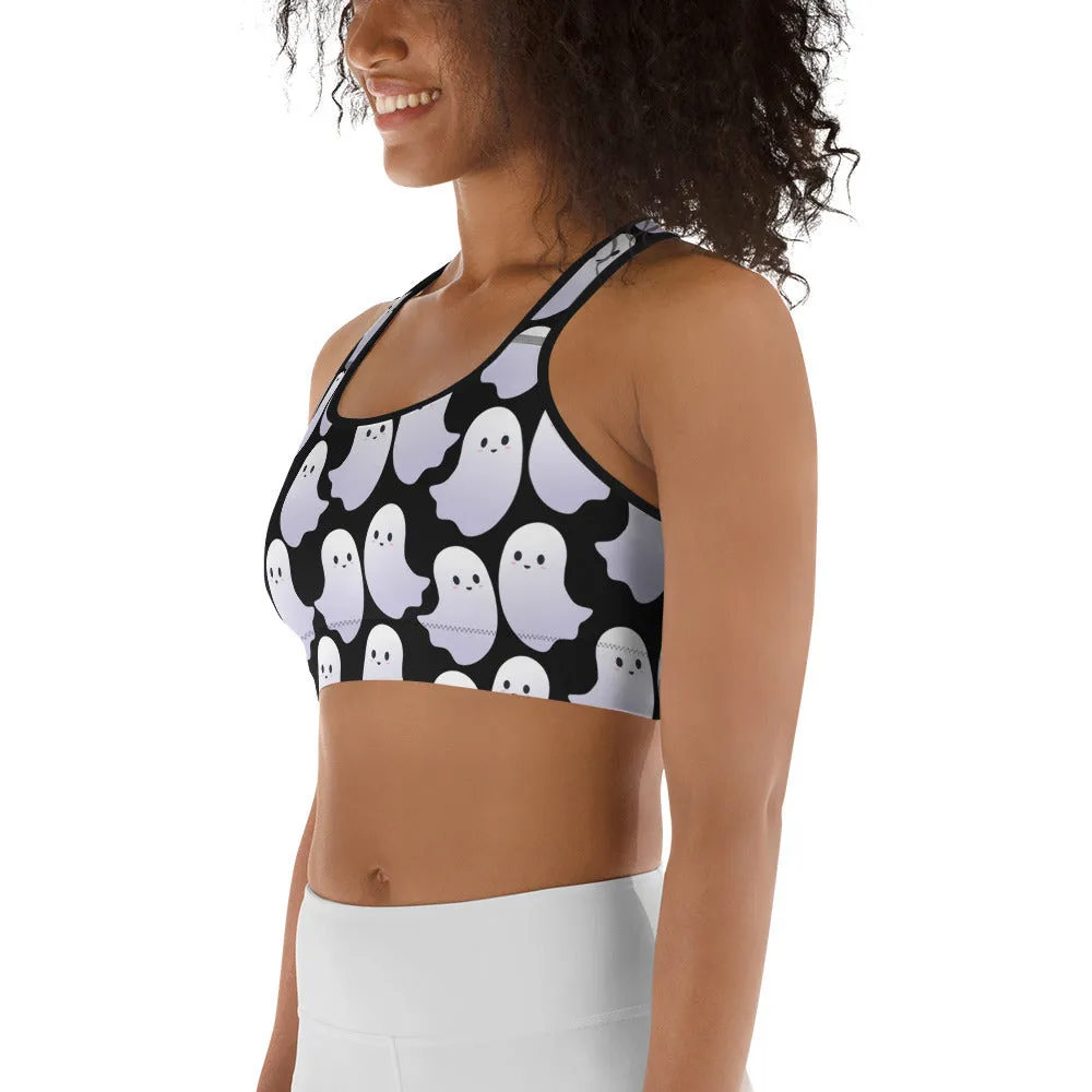 Happy Halloween Sports Bra