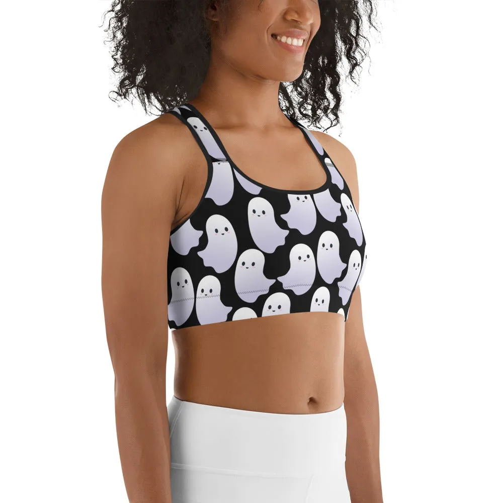 Happy Halloween Sports Bra