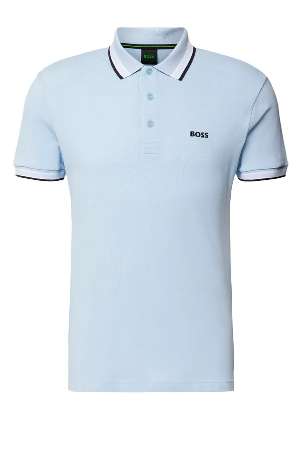 Hugo Boss Clear Blue Polo Shirt