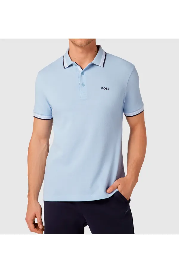 Hugo Boss Clear Blue Polo Shirt