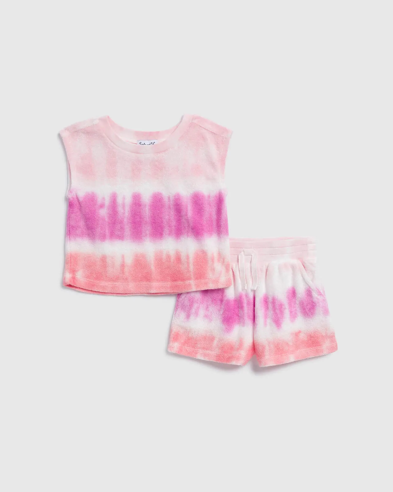 Infant Girl Sunset Beach Tee Set