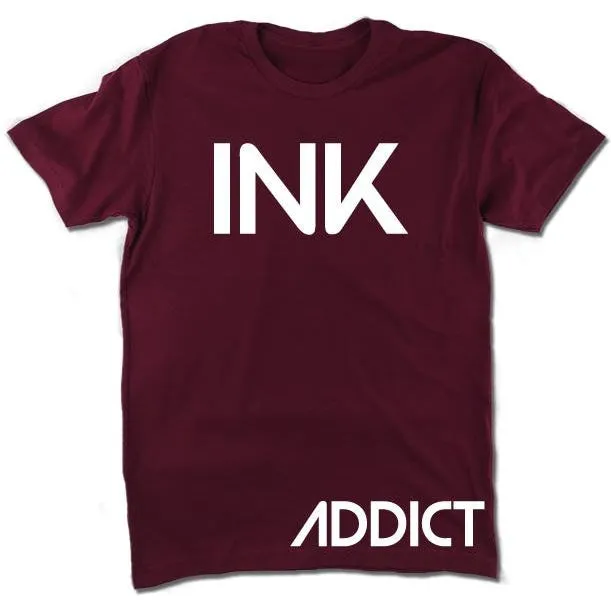 INK Men's Maroon Tee