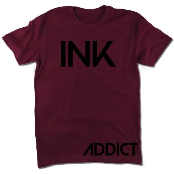 INK Men's Maroon Tee