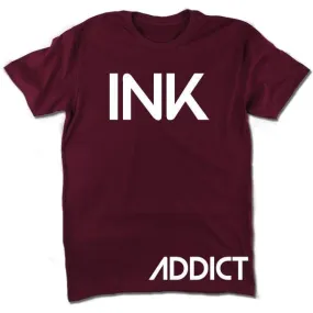 INK Men's Maroon Tee