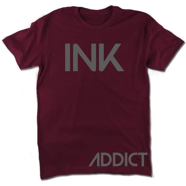 INK Men's Maroon Tee