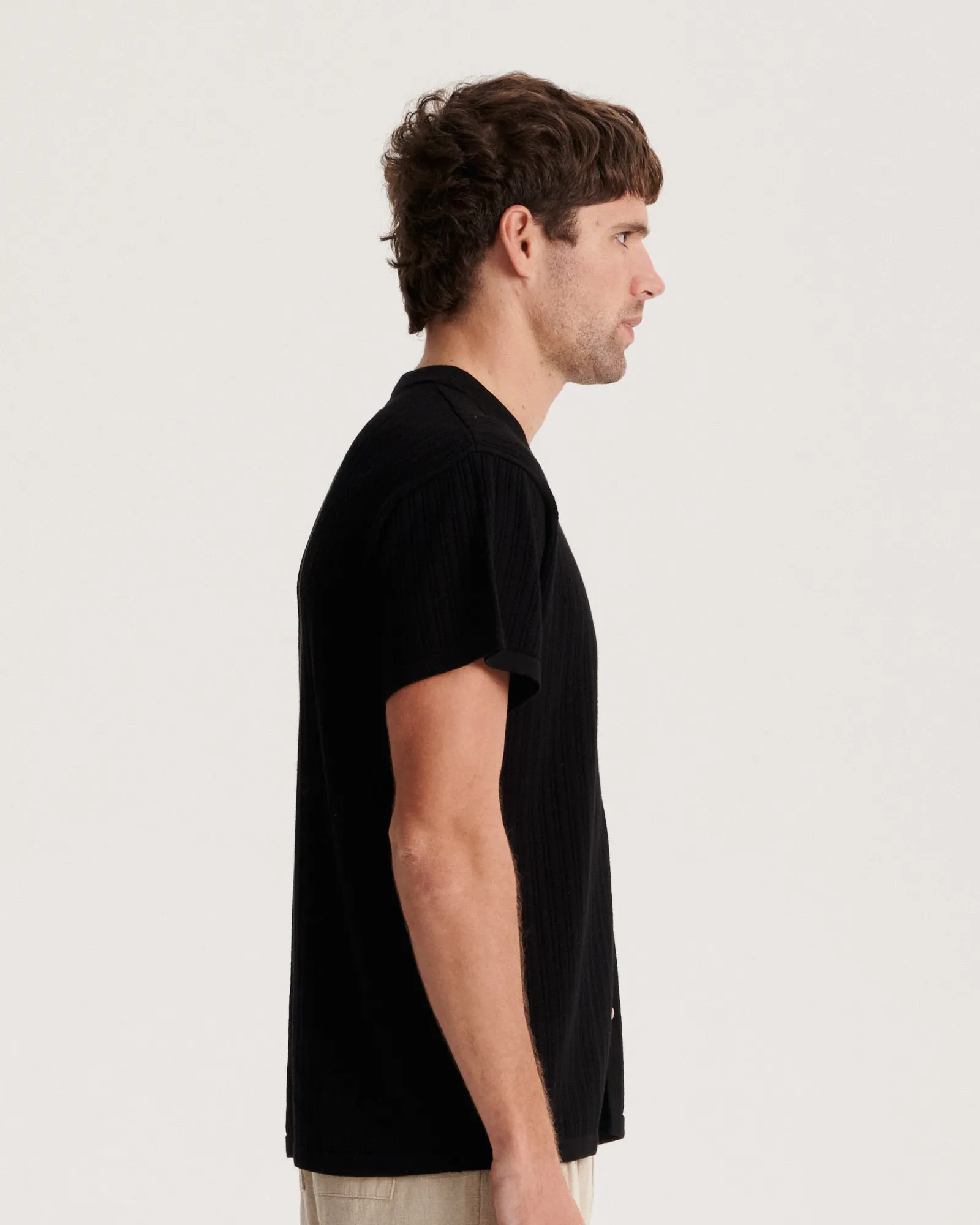 Intro Knit Shirt - Black