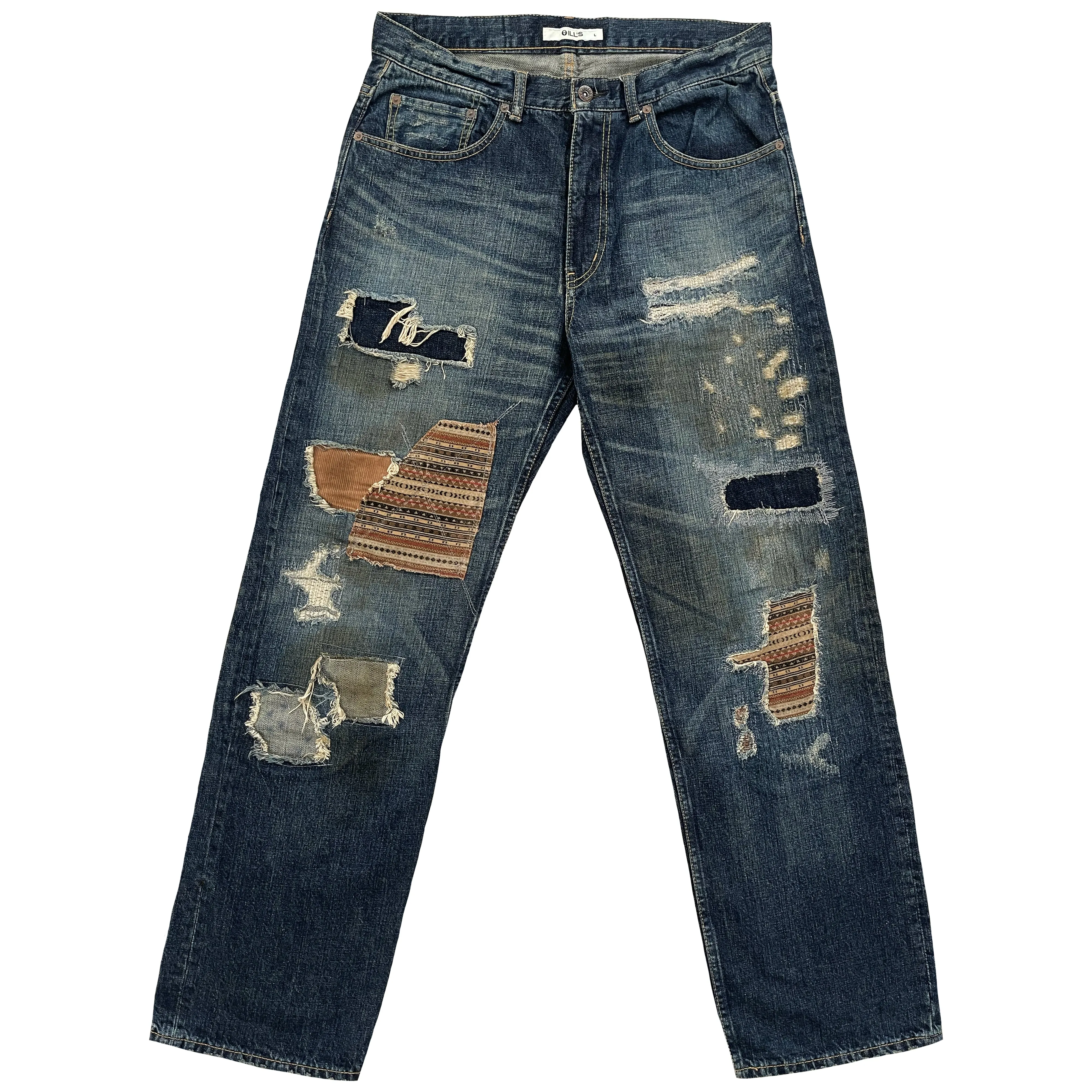 Japanese Muddy Boro Jeans