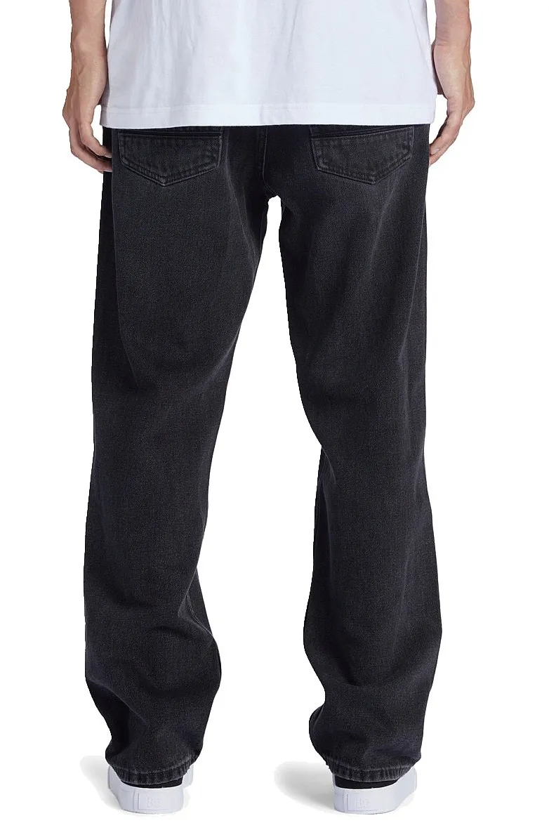 jeans DC Worker Relaxed Denim Rbd - KVAW/Black Denim - men´s