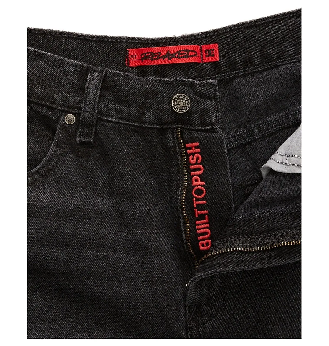 jeans DC Worker Relaxed Denim Rbd - KVAW/Black Denim - men´s